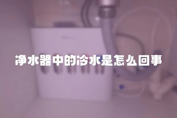 凈水器中的冷水是怎么回事