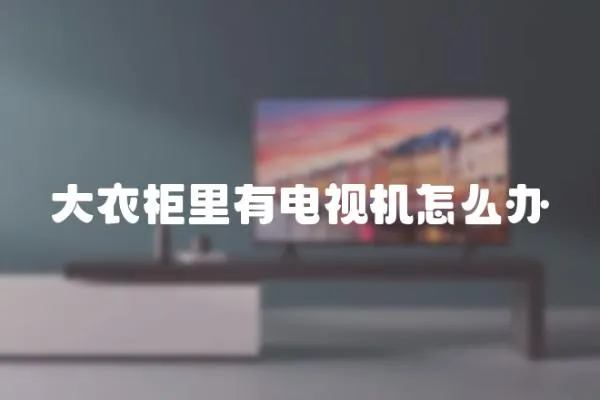 大衣柜里有電視機怎么辦