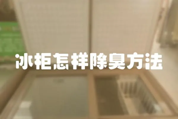冰柜怎樣除臭方法