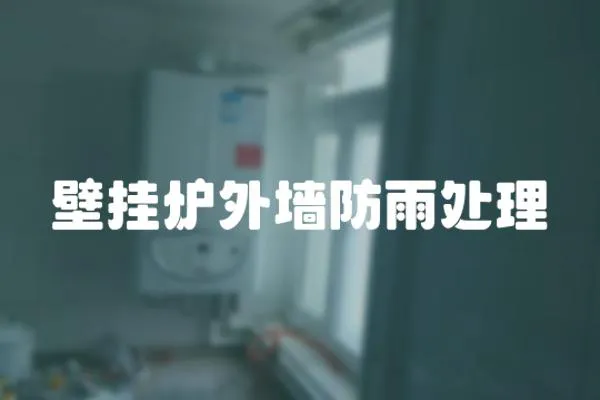 壁掛爐外墻防雨處理