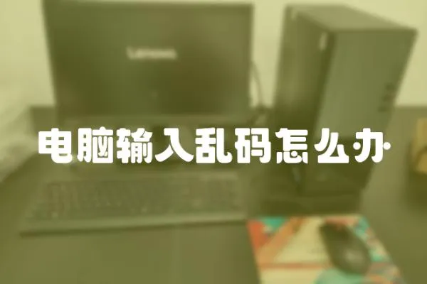 電腦輸入亂碼怎么辦