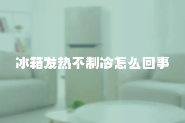 冰箱發(fā)熱不制冷怎么回事