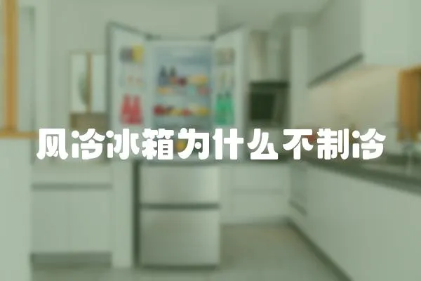 風冷冰箱為什么不制冷