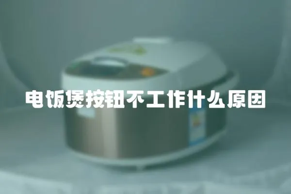 電飯煲按鈕不工作什么原因