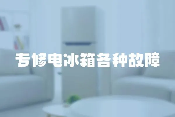 專修電冰箱各種故障