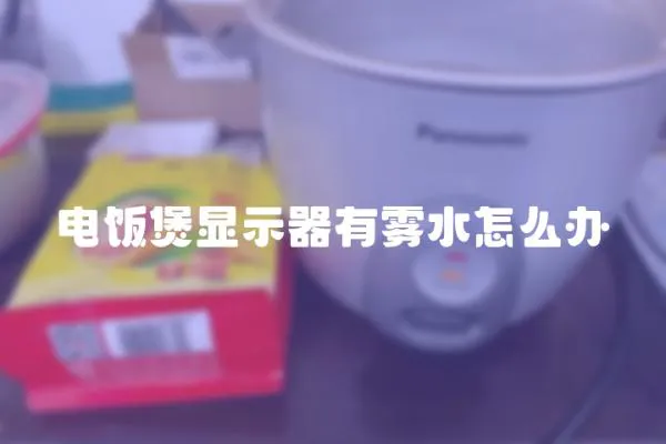 電飯煲顯示器有霧水怎么辦