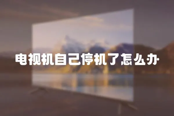 電視機自己停機了怎么辦