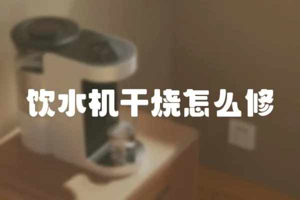 飲水機(jī)干燒怎么修