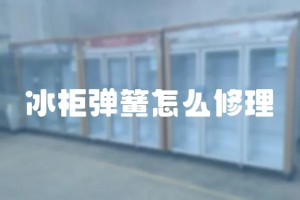 冰柜彈簧怎么修理