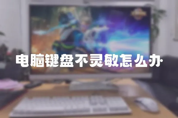 電腦鍵盤(pán)不靈敏怎么辦