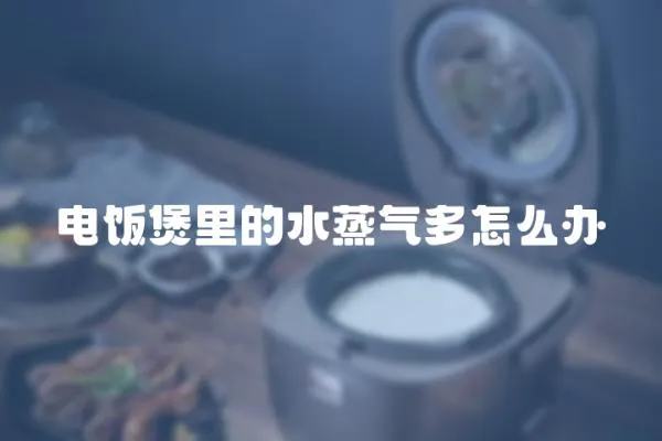電飯煲里的水蒸氣多怎么辦