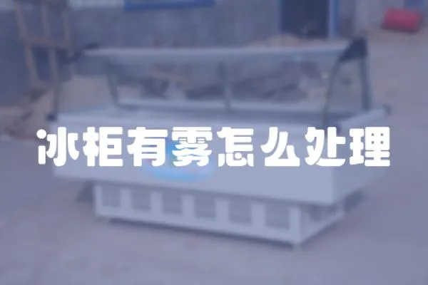 冰柜有霧怎么處理