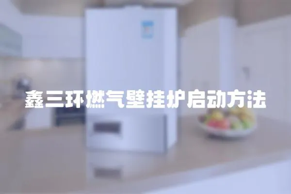 鑫三環燃氣壁掛爐啟動方法
