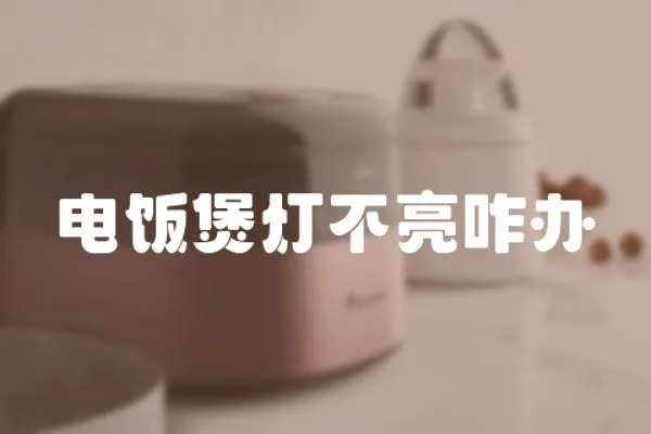電飯煲燈不亮咋辦