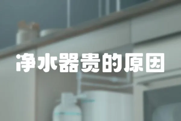 凈水器貴的原因