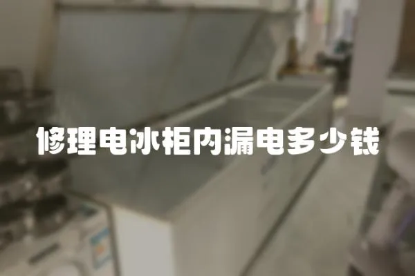 修理電冰柜內(nèi)漏電多少錢