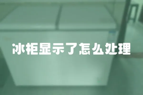 冰柜顯示了怎么處理