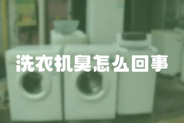 洗衣機臭怎么回事