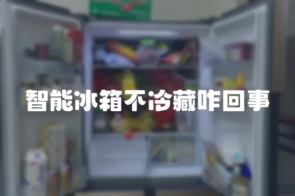 智能冰箱不冷藏咋回事