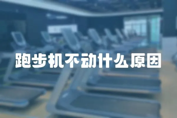 跑步機不動什么原因