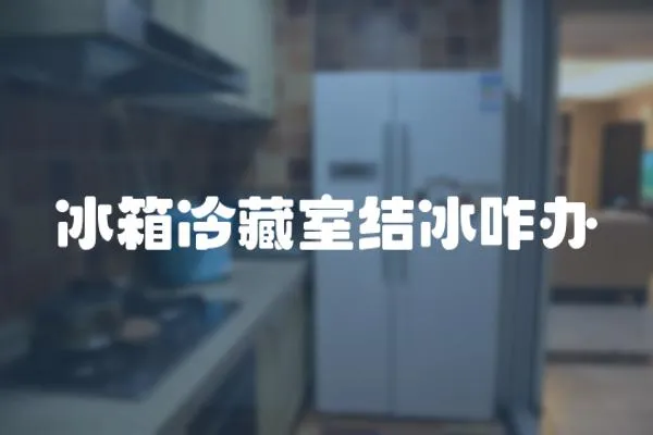冰箱冷藏室結冰咋辦