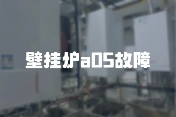 壁挂炉a05故障