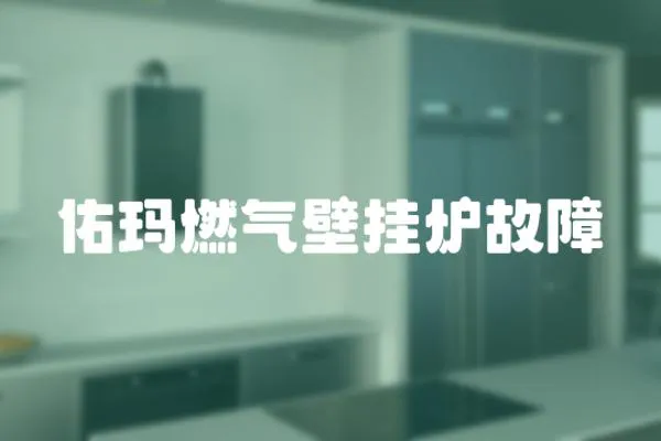 佑瑪燃氣壁掛爐故障