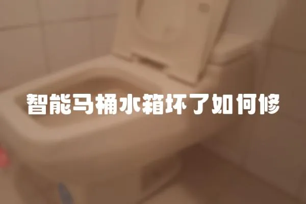 智能馬桶水箱壞了如何修