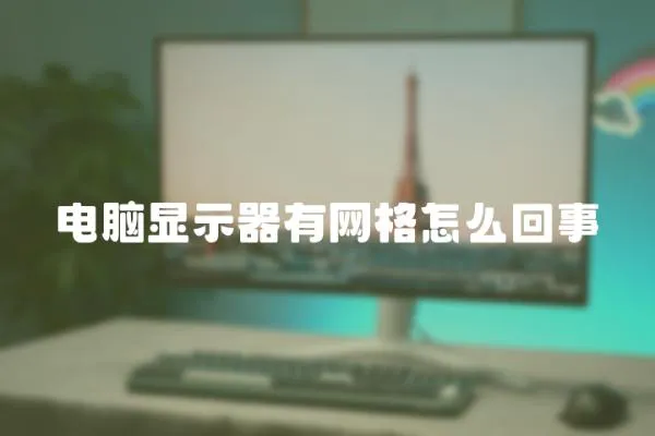 電腦顯示器有網格怎么回事