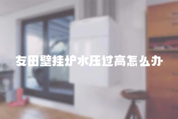 友田壁掛爐水壓過高怎么辦
