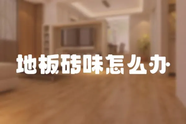 地板磚味怎么辦