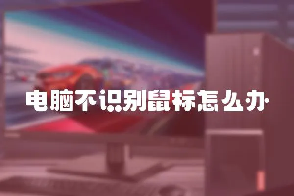 電腦不識別鼠標怎么辦