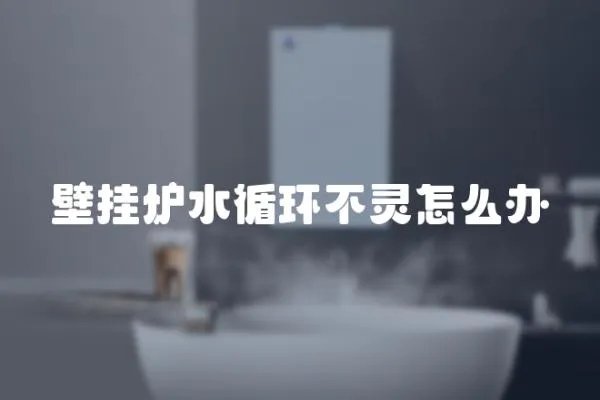 壁掛爐水循環(huán)不靈怎么辦