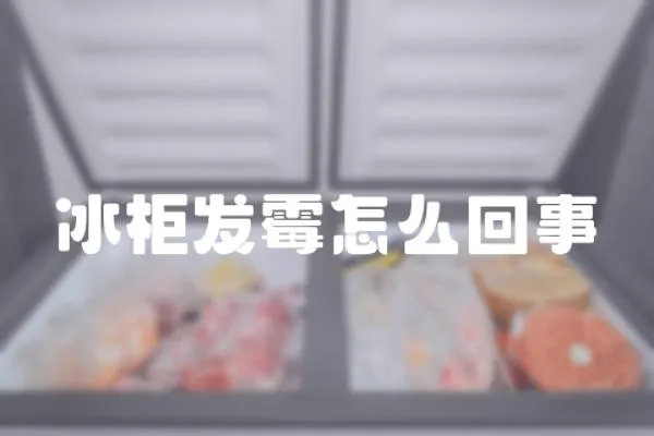 冰柜發霉怎么回事