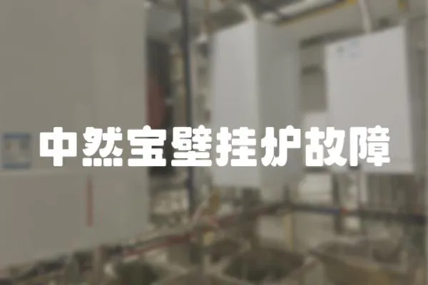 中然寶壁掛爐故障