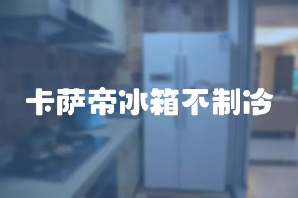 卡薩帝冰箱不制冷