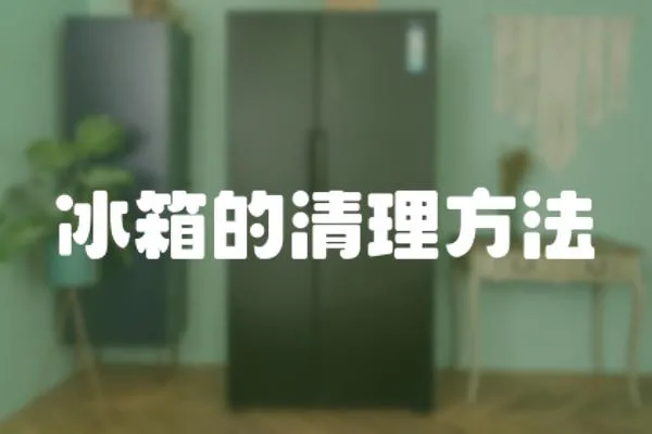 冰箱的清理方法