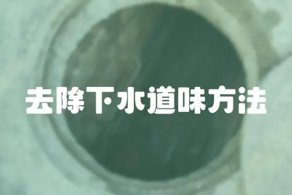去除下水道味方法