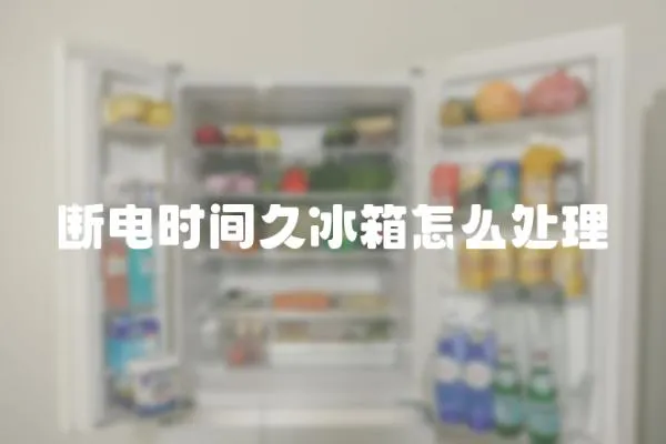 斷電時間久冰箱怎么處理