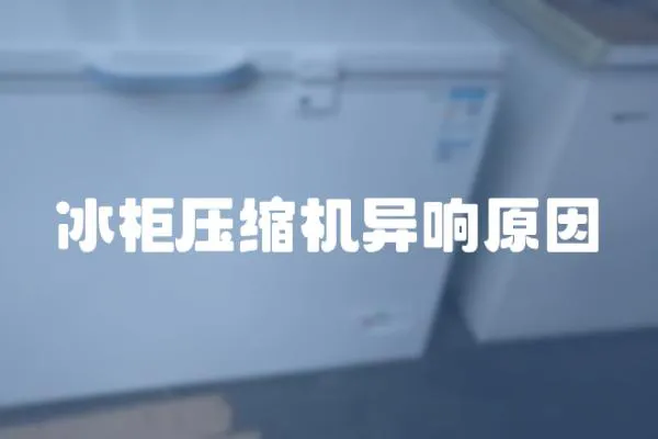 冰柜壓縮機(jī)異響原因