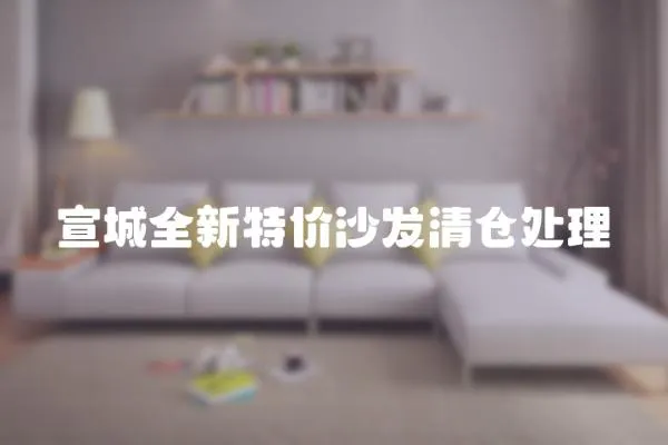 宣城全新特價沙發(fā)清倉處理