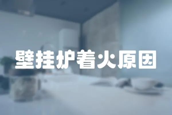 壁掛爐著火原因