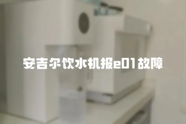 安吉爾飲水機報e01故障
