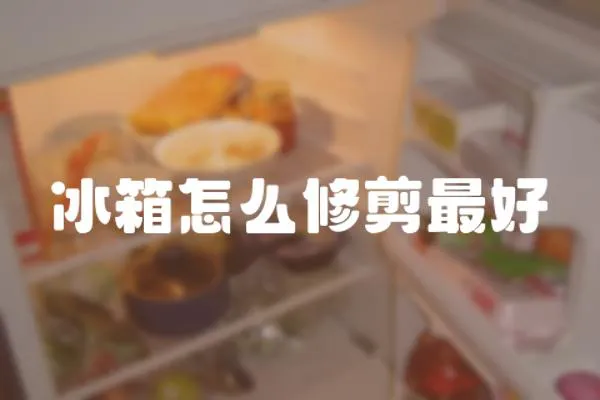 冰箱怎么修剪最好