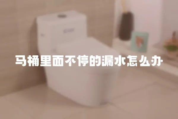 马桶里面不停的漏水怎么办