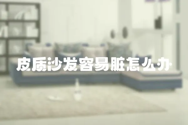 皮質沙發容易臟怎么辦