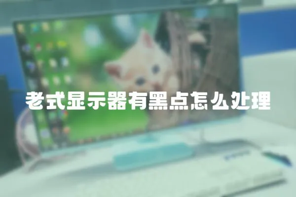 老式顯示器有黑點怎么處理
