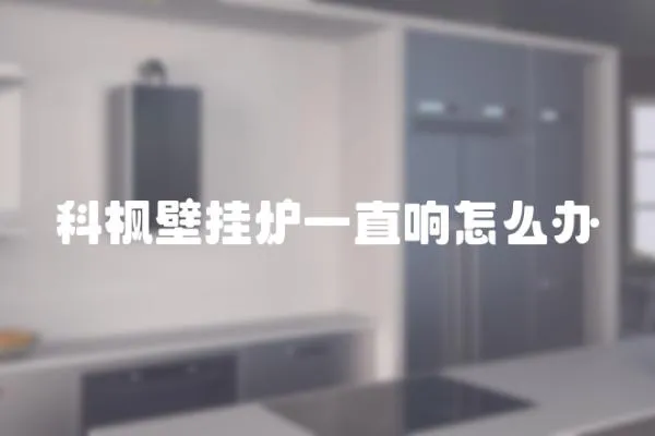 科楓壁掛爐一直響怎么辦