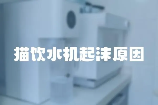 貓飲水機起沫原因