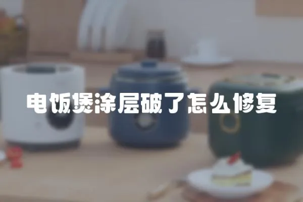 電飯煲涂層破了怎么修復